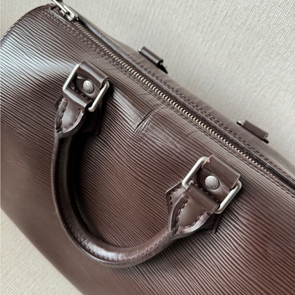 Louis Vuitton Speedy 25 Moka Brown Leather (Authentic) - Picture 4 of 16